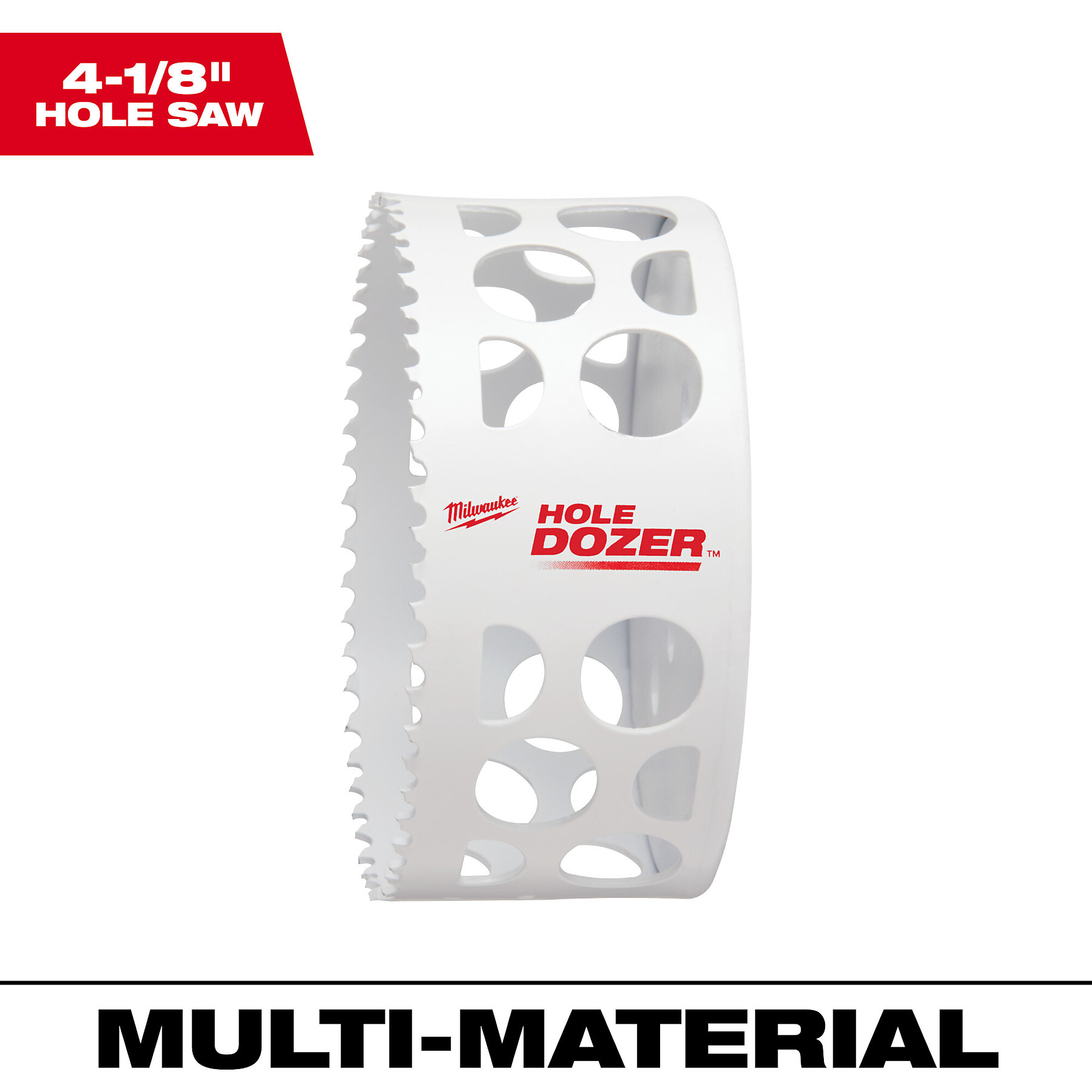 Milwaukee Hole Dozer Bi-Metal Hole Saw, 4 1/8in., Model# 49-56-0217